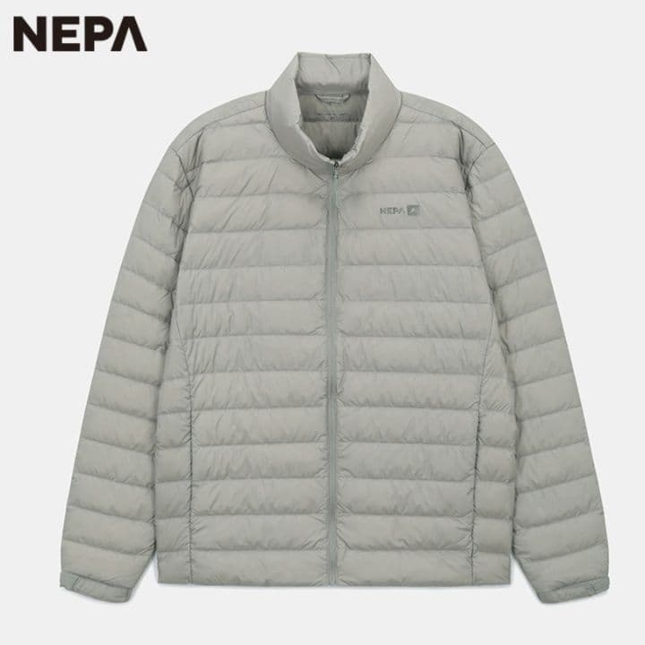 メンズダウン 軽量キルティング中綿ジャケット