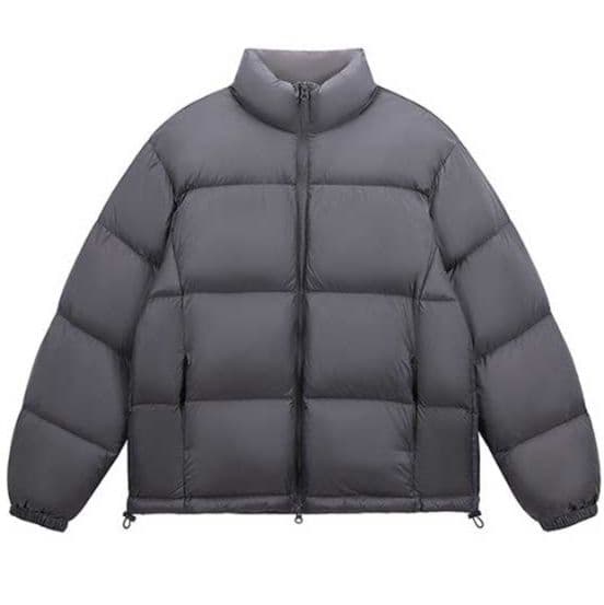 メンズダウン 軽量シームレス防寒ジャケット