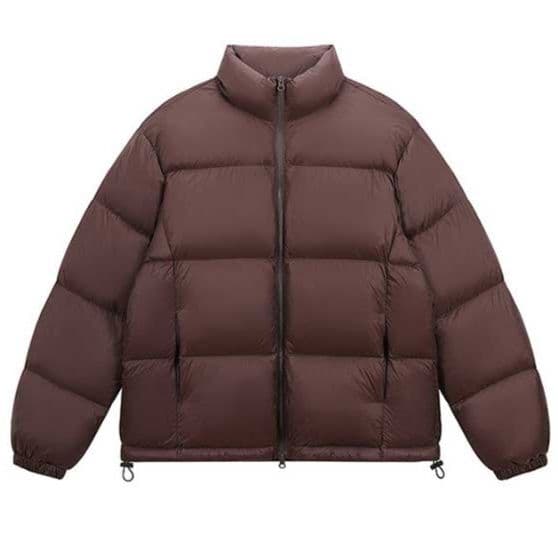 メンズダウン 軽量シームレス防寒ジャケット