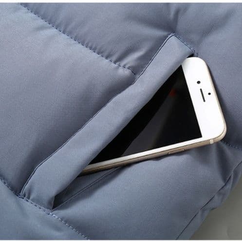 メンズダウン  【極寒対応】フード付き メンズダウンベスト｜軽量×高保温で冬を快適に