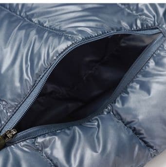 メンズダウン 【ブラックアイス】高品質ダウン使用！軽量防寒ダウンベスト