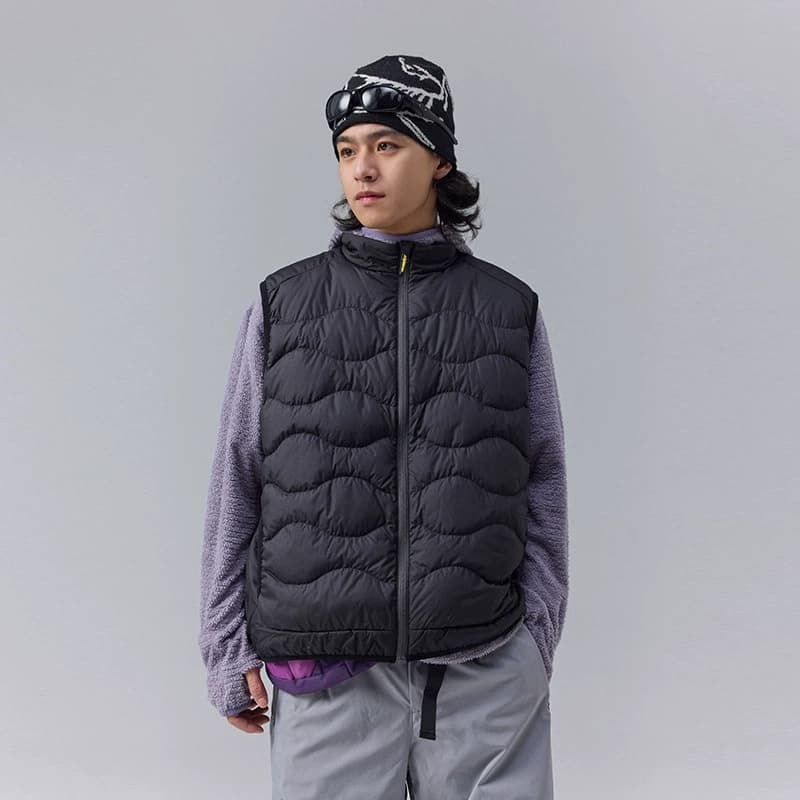メンズダウン 【2025新作】男女兼用ダウンベスト 防寒軽量 街系ファッション 全5色展開